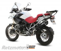 MIVV Silencieux MIVV Speed Edge inox bross� noir/casquette carbone BMW R1200GS