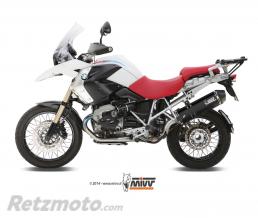 Silencieux MIVV Speed Edge inox bross� noir/casquette carbone BMW R1200GS