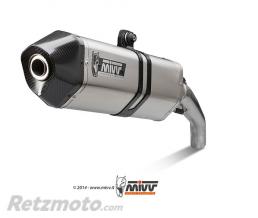 Silencieux MIVV Speed Edge inox - casquette carbone Suzuki GSX-S1000