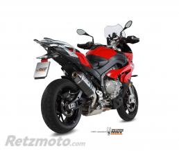 MIVV Silencieux MIVV Speed Edge inox bross� noir position haute BMW S1000XR