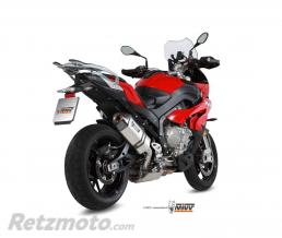 MIVV Silencieux MIVV Speed Edge inox casquette carbone position haute BMW S1000XR