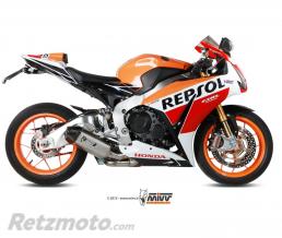MIVV Silencieux MIVV Speed Edge inox casquette carbone Honda CBR1000RR
