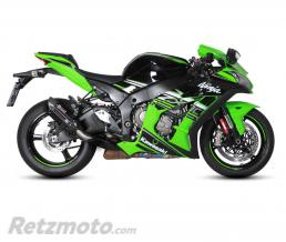 Silencieux MIVV Suono inox bross� noir Kawasaki ZX-10R