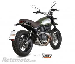 MIVV Silencieux MIVV X-Cone inox noir Ducati Scrambler 800