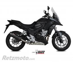 MIVV Silencieux MIVV Suono inox noir casquette carbone Honda CB500X