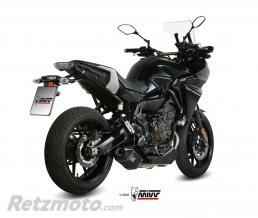 Silencieux MIVV Speed Edge inox noir casquette carbone Yahaha MT-07