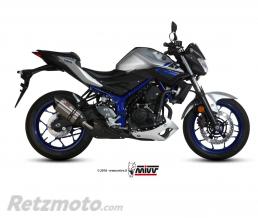MIVV Silencieux MIVV Suono inox casquette carbone Yamaha MT-03