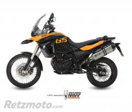 MIVV Silencieux MIVV Speed Edge inox noir/casquette carbone noir BMW F650GS/F800GS