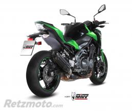MIVV Silencieux MIVV Suono inox noir/casquette carbone Kawasaki Z900