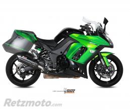 MIVV Silencieux MIVV Suono Black inox noir/casquette carbone Kawasaki Z1000SX