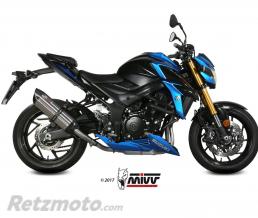 MIVV Silencieux MIVV Suono inox/casquette carbone Suzuki GSX-S750