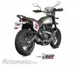 Silencieux MIVV GP Pro carbone/casquette inox Ducati Scrambler 800