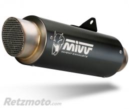 Silencieux MIVV GP Pro inox noir/casquette inox Ducati Scrambler 800