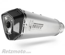 Silencieux MIVV Delta Race inox/casquette carbone Ducati Scrambler 800