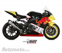 Silencieux MIVV Delta Race inox/casquette carbone BMW S1000RR