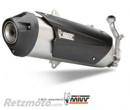 MIVV Ligne compl�te MIVV Urban inox bross�/abs noir Piaggio Beverly 125