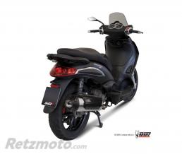MIVV Ligne compl�te MIVV Urban inox bross�/abs noir Piaggio Beverly 250