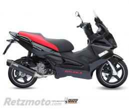 Ligne compl�te MIVV Stronger acier noir/casquette carbone Gilera Nexus 300