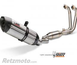 Ligne compl�te MIVV SUONO inox/casquette carbone Kawasaki Ninja 300R