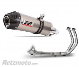 Ligne compl�te MIVV OVAL titane/casquette carbone Yamaha MT-07
