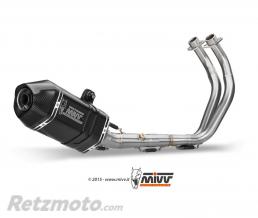 Ligne compl�te MIVV Speed Edge inox/casquette carbone Yamaha MT-07