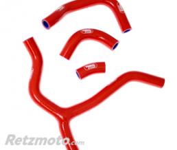 Durites de radiateur SAMCO kit transformation Y rouge - 4 durites Honda CRF450R