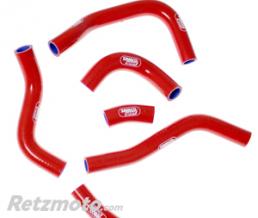 Durites de radiateur SAMCO type origine rouge - 6 durites Honda CRF450R